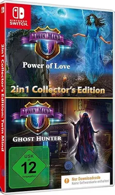 Produktbild von 2in1 Paket Twind Mind 1+2 Collectors - Power of Love und Ghost Hunter- Wimmelbild Spiele für Switch