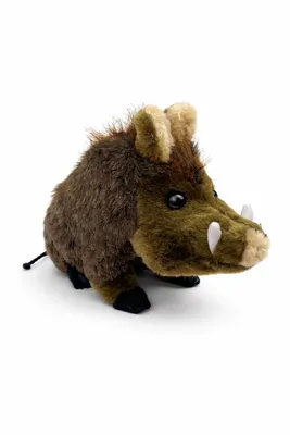 Produktbild von Wildschwein Kuscheltier 25 cm Realistisches Plüschtier Stofftier Eber Waldtier Geschenk für Kinder