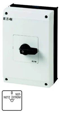 Produktbild von Eaton T5B-4-8902/I4, Kippschalter, 4P, Schwarz, Weiß, IP65, 160 mm, 189 mm