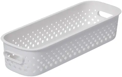 Produktbild von smartstore Aufbewahrungskorb Essence Slim weiß
