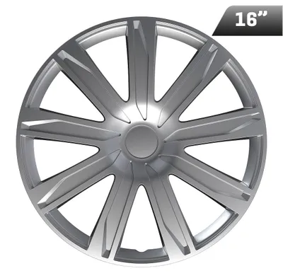 Obrázok produktu pre Kryty kolies RAZE strieborné 16", 4 ks.