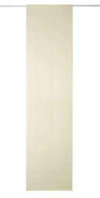 Schiebegardine 245x60 cm Taupe mit Alu-Paneelwagen