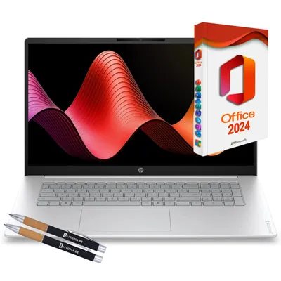 Produktbild von HP Omnibook 17 - Core Ultra 5-225 - 16GB DDR5-RAM - 4000GB SSD - Windows 11 Pro + MS Office 2024 Pro - 44cm (17.3" LED TFT), Display Port