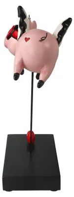 Produktbild von Goebel - Figur When Pigs Fly - Ed Heck Pop Art - Farbe bunt - Dekofigur