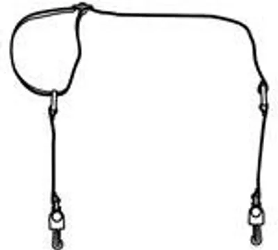 Image de Zebra - Accessory rugged shoulder strap with metal clips kit (P1063406-035)