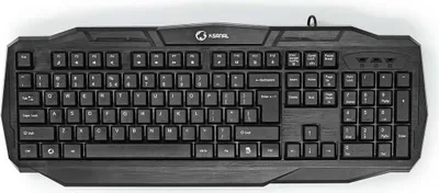 Produktbild von Nedis GKBD100BKUS Kabelgebundene Gaming-Tastatur USB 2.0 Folientasten LED 1,5 m