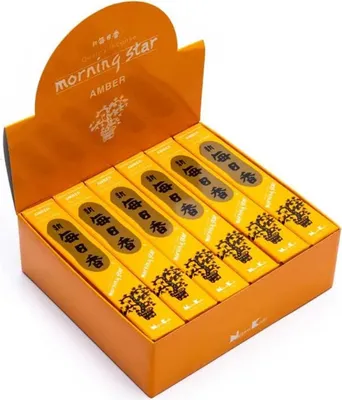 Image de Encens Morning Star Amber -- 20 g