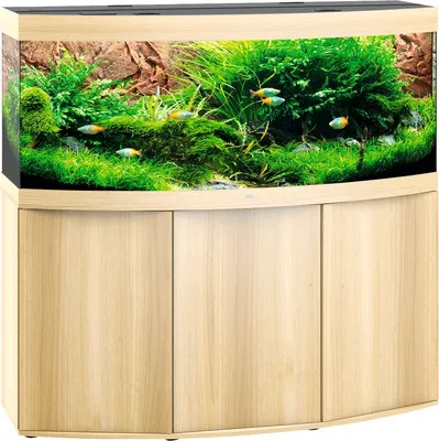 Produktbild von Aquariumkombination JUWEL Vision 450 inkl. Beleuchtung, Filter, Heizer, Unterschrank 150 x 61 x 144 cm helles holz