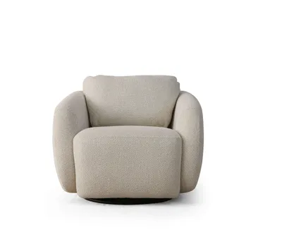 Produktbild von Eleganter Sessel in Beige mit zeitlosem Design