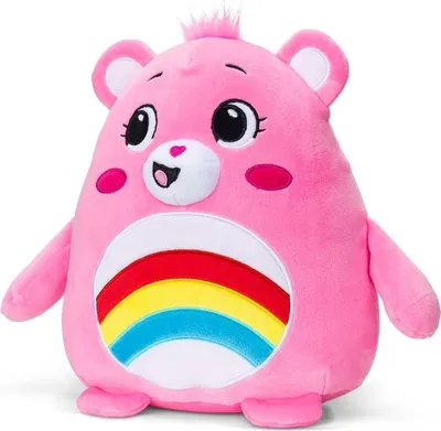 Produktbild von Care Bears Plüsch 25cm Squishies Cheer Bear Kuscheltier Spielzeug