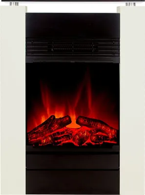 Zdjęcie produktu dla El Fuego Tessin Kominek elektryczny z efektem płomienia, 1800 W, 230 V, biały