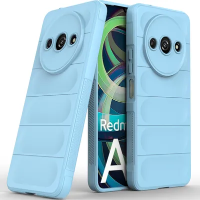 Immagine prodotto di Custodia per Xiaomi Redmi A3 Custodia protettiva in silicone TPU morbido antiurto Blu