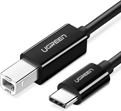 Obrázek produktu pro Kabel pro tiskárnu Ugreen USB-C na USB-B, 2 m - černý