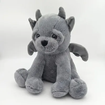 Produktbild von Gargoyle Bär Plüschtier Kuscheltier Plüschpuppe Stofftier Halloween Weihnachten Geschenk weiches Kissen - Größe: 33cm