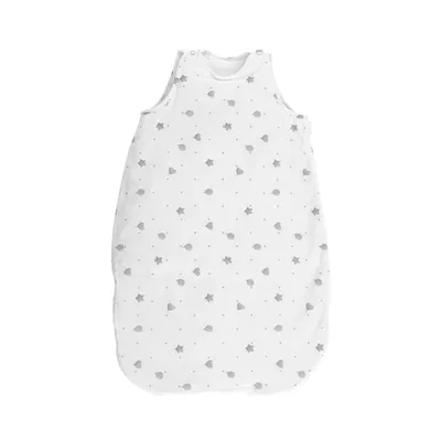 Produktbild von Lorelli Baby-Sommerschlafsack Summer, Lnge 80 cm, Breite 42 cm, 100% Baumwolle grau weiss