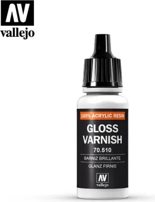 Zdjęcie produktu dla Vallejo 70.510, Przezroczysty, Połysk, 17 ml, Plastikowa butelka, 1 szt.