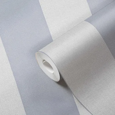 Produktbild von Vliestapete Streifentapete Grau Grün Streifenoptik 397935 Mustertapete Pure Elegance