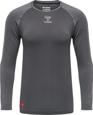Produktbild von Hummel Pro Grid Seamless Langarm-t-shirt Grau M-L Mann Grau M-L