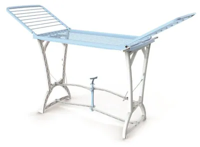Image de Etendoir - 198 x 60 x 116 cm - Bleu