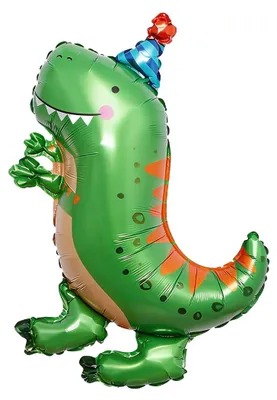 Productafbeelding van XL Dinosaurussen Folienballon - 87 cm, voor verjaardagsfeestjes