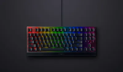 Image de Razer Blackwidow V3 Tenkeyless Clavier de jeu USB QWERTY US Anglais Noir