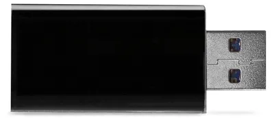 Produktbild von Xccess USB-C zu USB-A Adapter, Schwarz