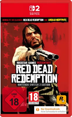 Produktbild von Red Dead Redemption [uncut Edition] (Code in a Box) (Switch 2)