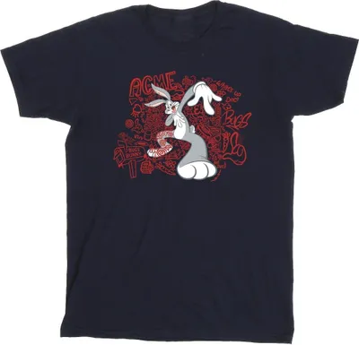Produktbild von Looney Tunes - "ACME" T-Shirt für Herren BI36553 (4XL) (Marineblau)