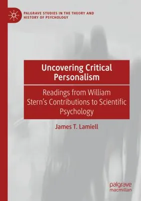 Obrázok produktu pre Uncovering Critical Personalism
