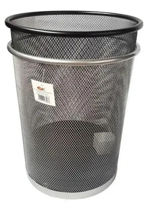 Zdjęcie produktu dla Kosz okrągły czarny - NET