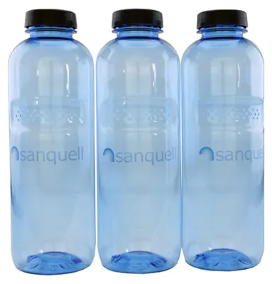 Productafbeelding van Drinkflessen Tritan 1 liter - Set van 3 - BPA-vrij