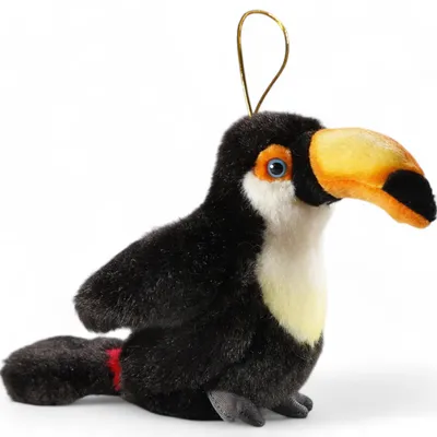 Image de Carl Dick Toucan ca. 13cm 3519 Doudou, peluche, animal en peluche