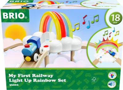 Immagine prodotto di Brio Il mio primo treno Brio set arcobaleno