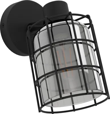 Produktbild von CONSACA Spot - L12 x H22 x AL23,5 cm - schwarz - 1X28W exkl. - IP20