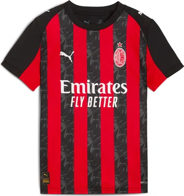 Produktbild von Puma Ac Milan Replica Heim Junior-kurzarm-t-shirt 5-6 Years 5-6 Years