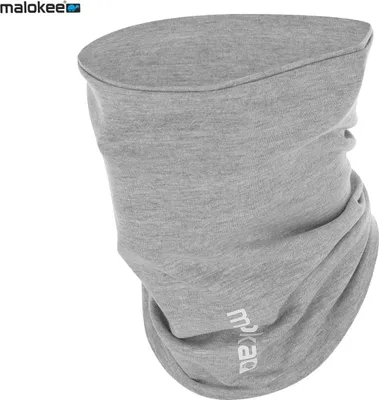 Produktbild von Baumwollschal, grau, thermoaktiv, Schlauchwärmer