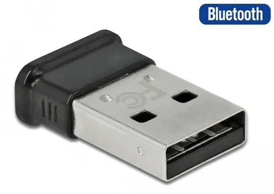 Produktbild von DeLOCK USB 2.0 Bluetooth 4.0 Adapter USB Typ-A, Bluetooth, USB, A2DP, 10 m, Schwarz, Windows 10, Windows 8.1