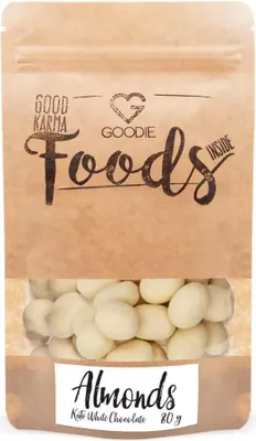 Obrázek produktu pro Goodie Mandle v keto bílé čokoládě 80 g
