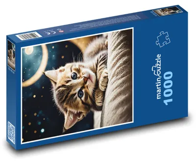 Zdjęcie produktu dla martinpuzzle - Puzzle 1000 elementów - Małe kociątko