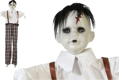 Obrázek produktu pro Halloweenská dekorace 122 cm bílý duch dítěte