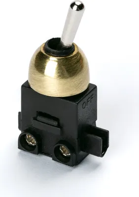 Zdjęcie produktu dla Przełącznik podtynkowy do oświetlenia Lampy, z funkcją włączania/wyłączania ON/OFF, 250 V 1 biegun 2(1) A LS-2 Lampy Lampy stołowe Lampy ścienne, 1 sztuka, złoty mosiądz