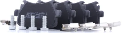 Produktbild von RIDEX Bremsbeläge Satz Hinten für VW Golf VII Schrägheck (5G1, BQ1, BE1, BE2) 402B1400