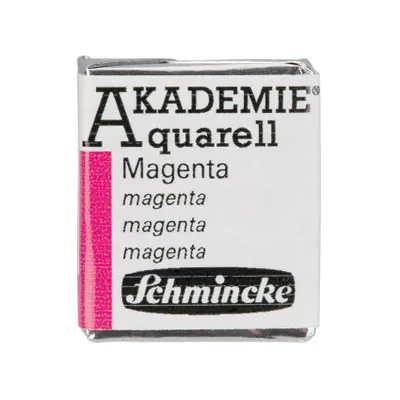 Obrázek produktu pro Schmincke AKADEMIE Akvarel Magenta Akvarel 16 336 044 1/2 Naepfchen