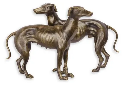 Produktbild von A Pair Of Cast Iron Greyhound