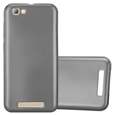 Immagine prodotto di Cadorabo copertura protettiva per ZTE Blade A612 custodia in grigio telefono cellulare TPU custodia in silicone custodia di copertura