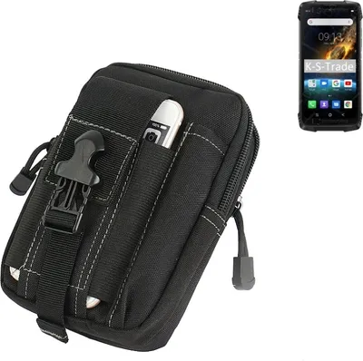 Produktbild von K-S-Trade Gürtel Tasche kompatibel mit Blackview BV6900 Gürteltasche Holster Schutz Hülle Handy Hülle Smartphone outdoor Handy-Hülle schwarz