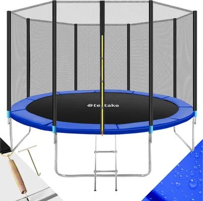 Produktbild von tectake® Trampolin Garfunky Ø 366 cm,  GS  mit Sicherheitsnetz