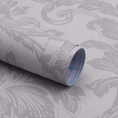Obrázek produktu pro Samolepicí papírová tapeta s vintage květinovým vzorem – 395 x 300 cm