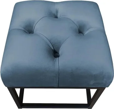 Obrázek produktu pro CHARLIE MG VELVET pouffe tmavě modrá