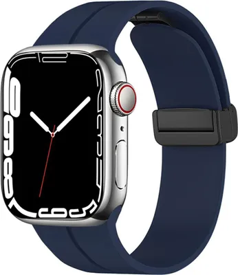 Obrázok produktu pre Eko, športový náramok pre Apple Watch 38/40/41 mm s magnetickým zapínaním, tmavomodrý